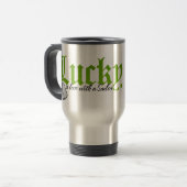 Lucky verliefd op een Sailor Reisbeker (Voorkant links)