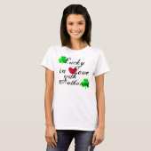Lucky verliefd t-shirt (Voorkant volledig)