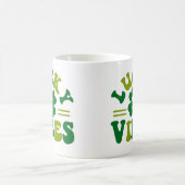 Lucky Vibes Four Leaf Clover Koffiemok (Center)