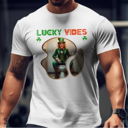 Lucky Vibes - Iers Geluk en Lach T-shirt