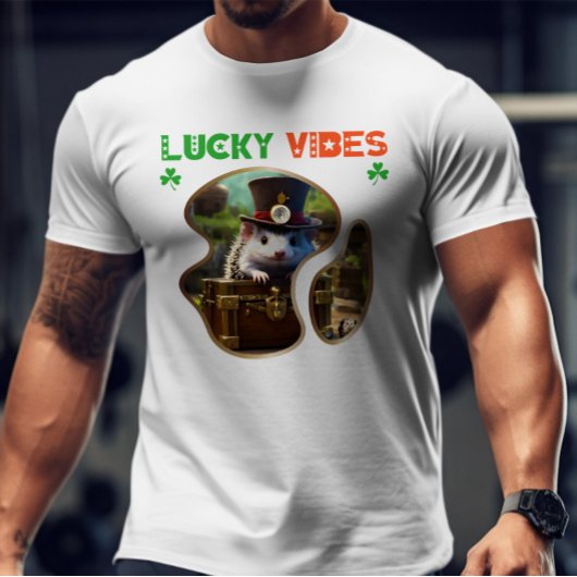 Lucky Vibes - Ierse poëzie Slam T-shirt