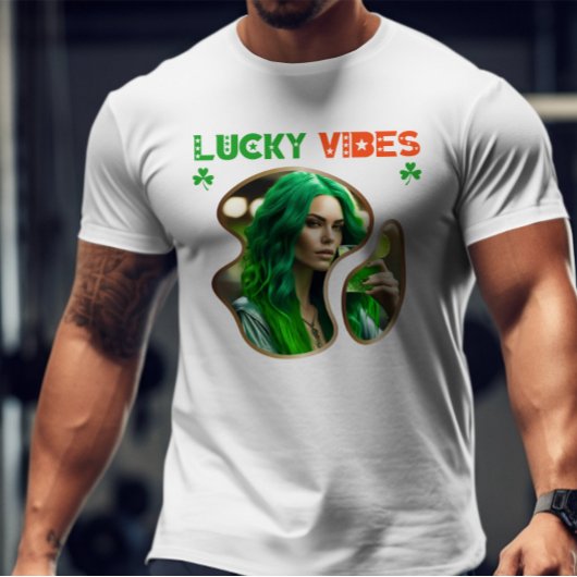 Lucky Vibes - Ierse tradities T-shirt