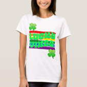 Lucky Vibes St. Patrick's Day T-shirt (Voorkant)