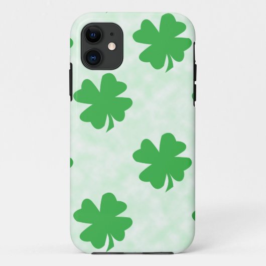 Lucky vier bladklavers Case-Mate iPhone case (Achterkant)
