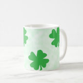 Lucky vier bladklavers koffiemok (Voorkant rechts)