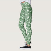 Lucky Vier Leaf Clover-Leggings Leggings (Links)
