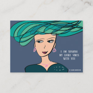 LUCKY VIRUS - AMBASSADOR-KAARTEN VISITEKAARTJE