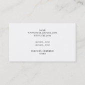 Lucky Visitekaartje (Achterkant)