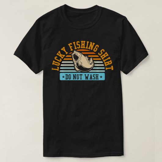 Lucky Vist Boat Angler Wave Zee Anchor Fish Fi T-shirt (Design voorkant)