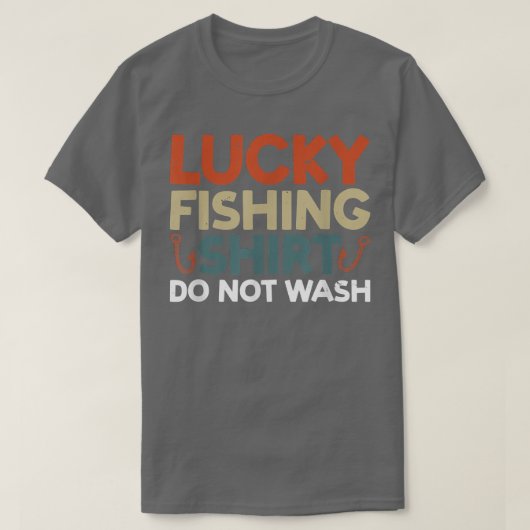 Lucky Vist niet Gevist T-shirt (Design voorkant)