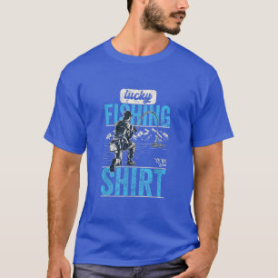 Lucky Vist niet te wassen, grappige Vist T-shirt
