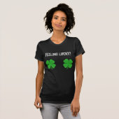 LUCKY VOELEN? T-SHIRT (Voorkant volledig)