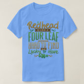 Lucky voor Redhead T-shirt (Design voorkant)
