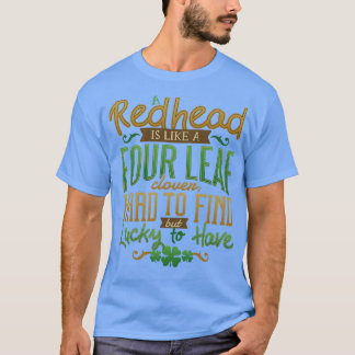Lucky voor Redhead T-shirt