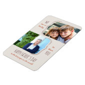 Lucky voor You Papa 2 Photo Magnet Magneet (Linkerzijde)