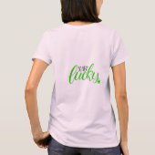 Lucky Vrouwen Basic T-Shirt (Achterkant)