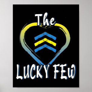 Lucky Weinig hart 21 World Down Syndrome Awareness Poster