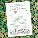 Lucky Wildflowers Milestone Verjaardag Kaart Showe<br><div class="desc">Houd vrienden en familie op de hoogte van een mijlpaal met onze Kaart Shower Invitation. Perfect voor degenen die de voorkeur geven aan een low-key viering, deze uitnodiging moedigt geliefden aan om hartelijke kaarten te sturen om de gelegenheid te markeren. Het perfecte cadeau voor een mijlpaal 50ste, 60ste 70ste 80ste...</div>