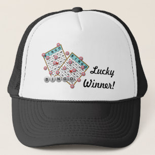 Lucky Winner Bingo Theme Trucker Pet