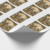 Lucky Wolf Pack – St. Patrick’s Day Family Howling Cadeaupapier (Hoek)
