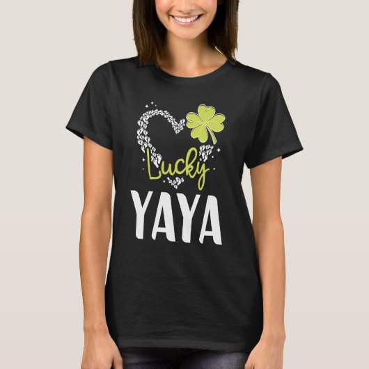 Lucky Yaya  St Patricks Day  womens T-shirt (Voorkant)
