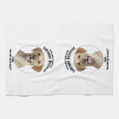 Lucky Yellow Lab Theedoek (Horizontaal)