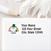 Lucky Yeti Leprechaun Etiket (Insitu)