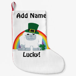 Lucky Yeti Leprechaun Kleine Kerstsok