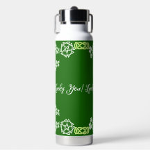 Lucky You Green Shamrock Saint Patricks Day Celtic