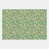 Lucky You St Patricks Day Shamrock Coins Clovers Inpakpapier Vel (Voorkant 2)