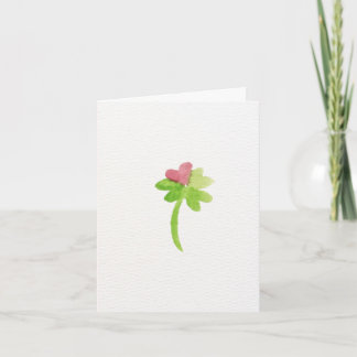 Lucky You're Mine Valentine's Day Card Bedankkaart