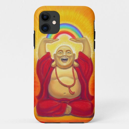 Lucky Zen Laughing Buddha iPhone 5 hoesje (Achterkant)