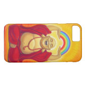 Lucky Zen Laughing Buddha iPhone 7 hoesje (Achterkant (Horizontaal))