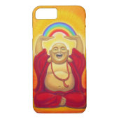 Lucky Zen Laughing Buddha iPhone 7 hoesje (Achterkant)