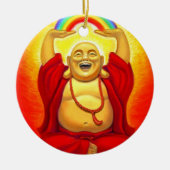 Lucky Zen Laughing Buddha Ornament (Voorkant)