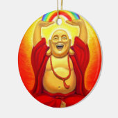 Lucky Zen Laughing Buddha Ornament (Links)