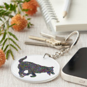 Lucky Zodiac Dog | sleutelhanger (Voorkant Rechts)