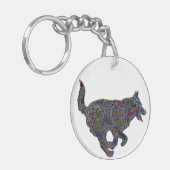 Lucky Zodiac Dog | sleutelhanger (Voorkant Links)