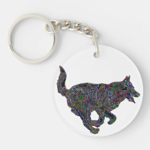 Lucky Zodiac Dog sleutelhanger