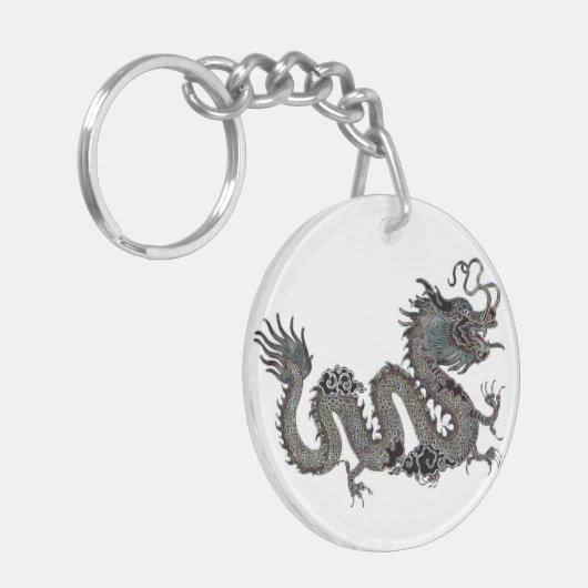 Lucky Zodiac Dragon | sleutelhanger (Voorkant Links)