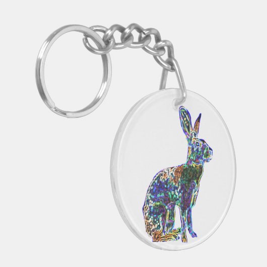Lucky Zodiac Hare | sleutelhanger (Voorkant Links)