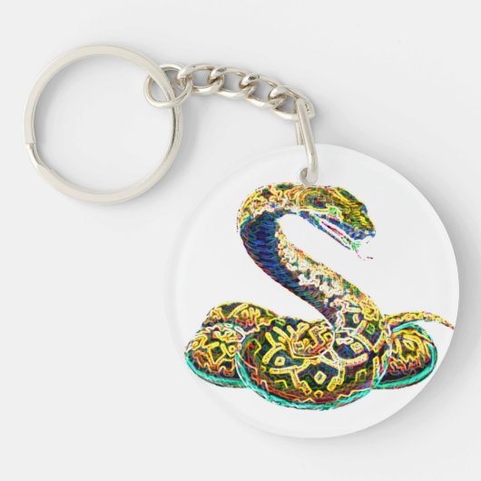 Lucky Zodiac Serpent | sleutelhanger (Voorkant)