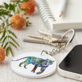 Lucky Zodiac Tiger | sleutelhanger (Voorkant Rechts)