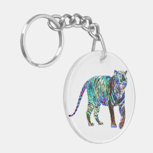Lucky Zodiac Tiger | sleutelhanger (Voorkant Links)