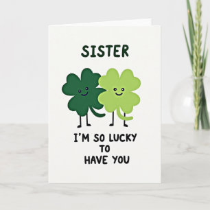 Lucky Zuster Liefde Kaart