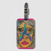 LuckyPen Art Bagagelabel (Voorkant (verticaal))