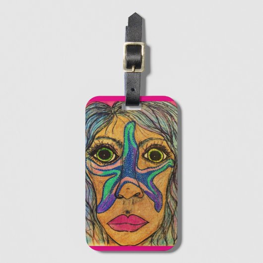 LuckyPen Art Bagagelabel (Voorkant (verticaal))