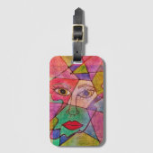 LuckyPen Art Bagagelabel (Voorkant (verticaal))