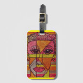 LuckyPen Art Bagagelabel (Voorkant (verticaal))