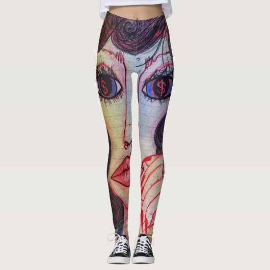 LuckyPen Art Leggings (Voorkant)